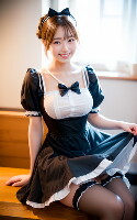メイド服シリーズ キュートでセクシー vol001