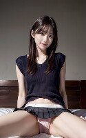 座ってパンチラ vol003
