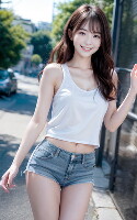 ショートパンツ美脚 vol001
