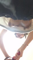 友達の妹の胸チラを覗き撮り