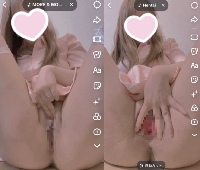 【065】本編顔出し！看護師を目指すJDの全裸tiktok！