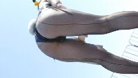 野外コスプレイベントでレイヤーさん達を至近距離からローアン接写しまくりNO-5 ハイレグバニー編