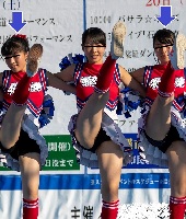 【写真高画質】チア３４　【悲報】黒スパッツだと思ったがよく見たらはみパンしていた件Part.2