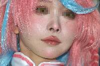 コスプレイヤーの顔面アップ233