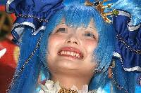 コスプレイヤーの顔面アップ239
