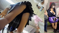 【再販】 【盗撮風 4K】制服ちゃん 駅のホーム 逆さ撮り