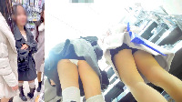 【再販】【盗撮風 4K】#9 黒コートのお姉さん