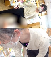 無防備な美人ママさんの極小ちっぱいとデカ乳首のギャップに大興奮！ season2 #4【胸ちら】