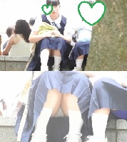 パンツが見えてますよ特別編９！素朴で可愛い！お座りしーちゃん！当然白パン！
