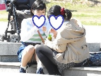 童顔系お姉さん発見！！３０（ＦＨＤ）大変です！！パンツが見えてますよ