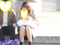 見えなさそうで、見えてますよ！！２８（ＦＨＤ）大変です！！パンツが見えてますよ