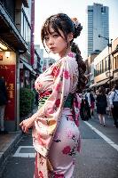 きゃめるAI006フォトスライドショー「着物姿のお姉さんに一肌脱いで貰った ｽﾗｲﾄﾞｼｮｰ編１」