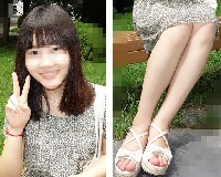 12【超高画質！画像】あき 【美脚 生足】＋おまけ街撮り