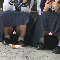 【素人】卒業前に同級生が撮影した★昼休みのんびり風景 ②