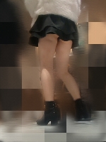 真冬の美脚