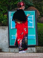 成人式での晴れ着の女の子達の写真集
