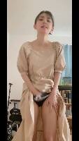 モデル系美女が絶叫喘ぎ！指オナ～角オナ～アナルペン挿しまで！！