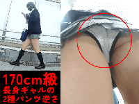 【19分2種】170cm級長身派手髪ギャルの鮮やかなP逆さ