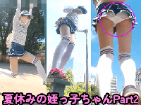 【無知シチュ15分】夏休みの姪っ子ちゃんはパンツを気にしない・Part2