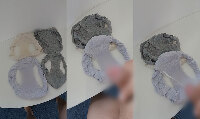 【コラボ】公園で遊ぶママのパンティーに精液ぶちまける！