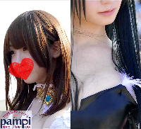 アニメのヒロイン２人イベント個撮コスプレイヤー超絶リアル美人スマホ撮り天使と女神降臨
