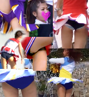 可愛いチアリーダーのチョットとしたハプニングいろいろ。(美人とキュートな感じ厳選)