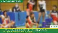コートの女神たち＃260【5K相当静止画】女子バレー熱戦　オレンジ軍団の結束と華麗なる背中