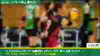 コートの女神たち＃243【5K相当静止画】女子バレー熱戦　集中と息遣いのプレゲーム