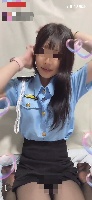 超かわいい子コスプレっ子のちらちら配信