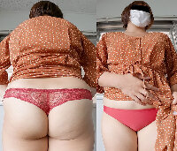 【ワンコイン人妻パンチラ】アロマとかハーブに心酔する癒やし系ショップ経営おばさん